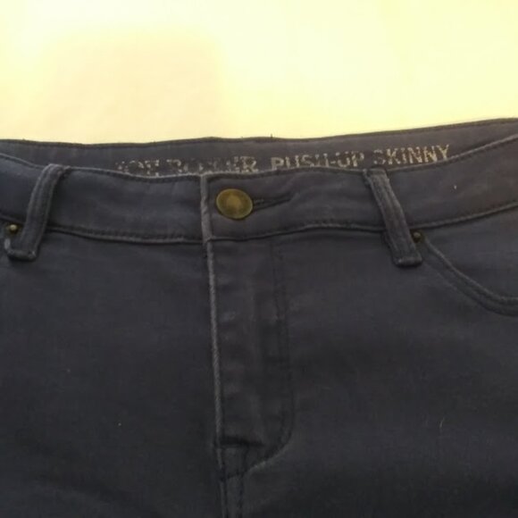 Joe Boxer women's size 7 navy blue skinny jeans - Picture 12 of 12